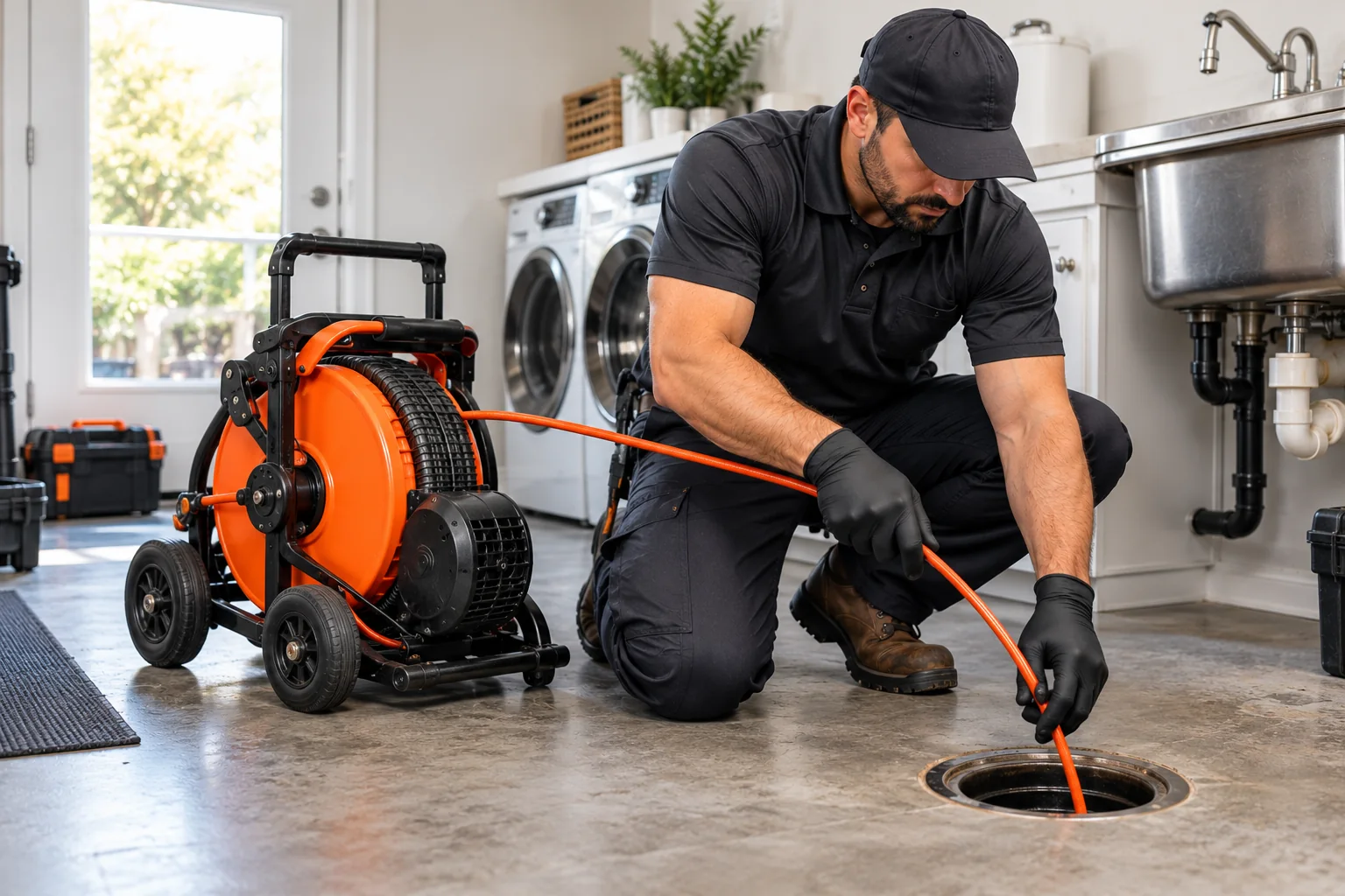 Floor Drain Cleaning service