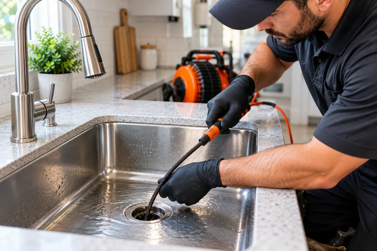 Kitchen Drain Cleaning service