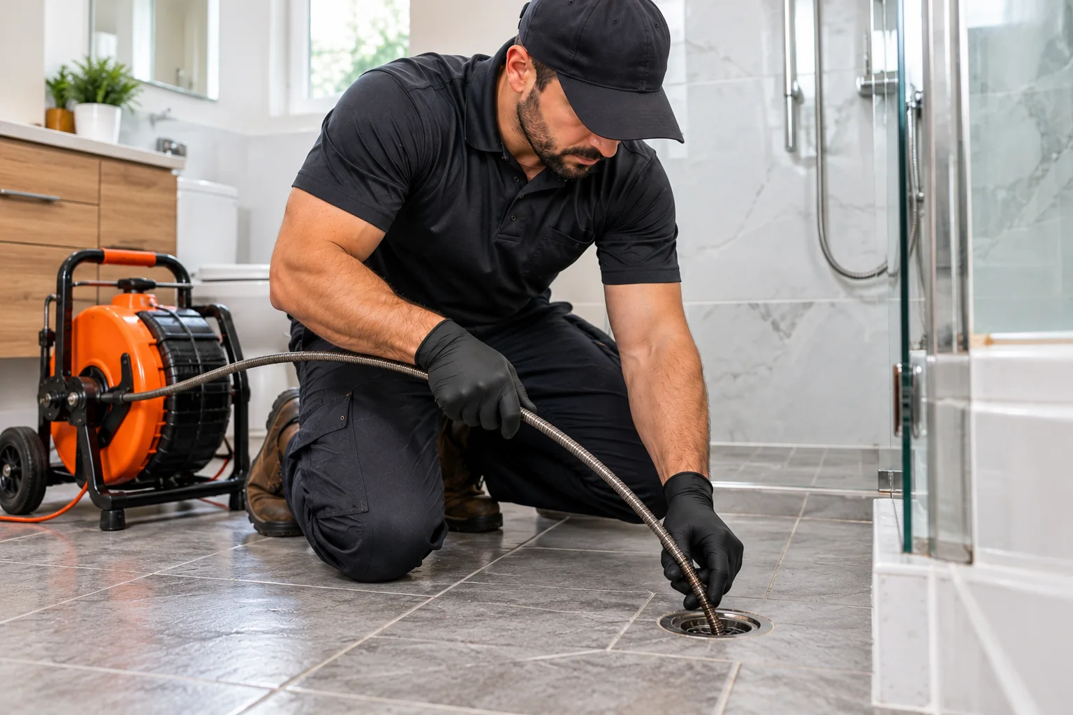Bathroom Drain Cleaning service